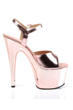 Open-Toe Platform Ankle Strap Sandals – 7" Heel