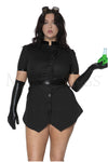 Plus Size Four-Piece Steampunk Scientist Costume Set