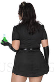 Plus Size Four-Piece Steampunk Scientist Costume Set