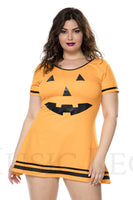 Pumpkin Dress Costume Set – Halloween Party Outfit