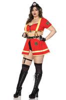 Hot Firefighter Costume Set