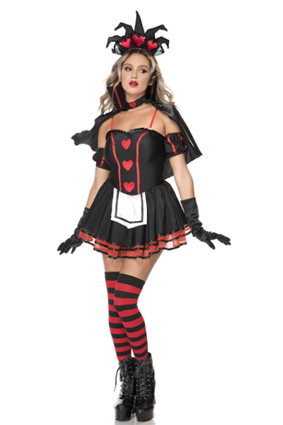 Dark Queen of Hearts Costume Set