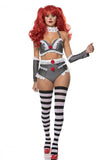 Sexy Killer Clown Costume Set