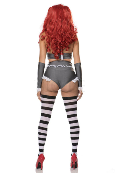 Sexy Killer Clown Costume Set Donna di Capri Sexy Killer Clown Costume Set Donna di Capri
