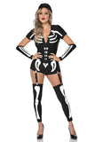 Sexy Skeleton Costume Set