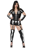 Sexy Skeleton Costume Set