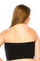 Plus Seamless Bandeau with Removable Pads