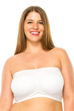 Plus Seamless Bandeau with Removable Pads