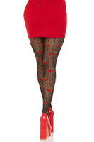 Cherry Pie Dotted Tights