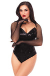 Fishnet Fingerless Gloved Shrug – Fierce, Flirty, and Festival-Ready