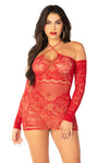 Circle Back Lace Mini Dress