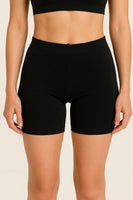 Seamless Stretch Shorts with Solid Waistband