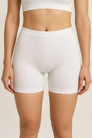Seamless Stretch Shorts with Solid Waistband