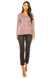 Spree Two Piece Soft Pajama Set