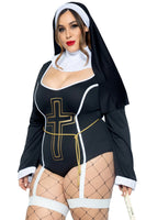 Plus Sister Sin Nun Costume