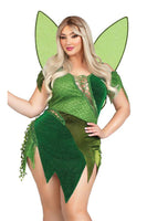 Plus Size Forest Fairy Costume Set