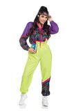 Two Pieces Rad 80's Tracksuit Costume Set