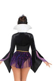 Four Pieces Poison Apple Queen Costume Set