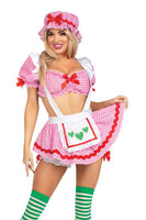 Three Pieces Berry Babe Costume Set