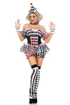 Darling Harlequin Costume Set