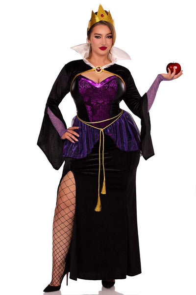 Four Piece Evil Queen Costume Set
