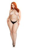 Plus size What U Want Fishnet Bodystocking