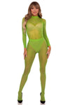 Two PC Snap Crotch Sheer Bodysuit Set – Halloween Costume Base