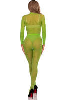 Two PC Snap Crotch Sheer Bodysuit Set – Halloween Costume Base