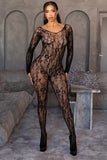 Lace Lingerie Jumpsuit