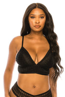 Lace Triangle Bralette