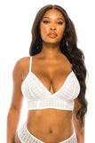 Lace Triangle Bralette