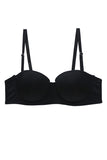 Black Color Demi Bra