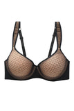 D-Cup Lace Bra with Underwire