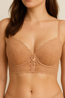 Elegant Support & Comfort Floral Lace Underwire Bra