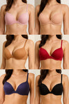 Double Push-Up Bra with Laser-Cut Band