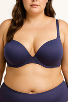 Underwire Bra with Laser-Cut Band – Seamless Support Everyday Bra