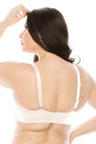 F cup Extra Coverage White Bra