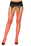 Brielle Rhinestone Fishnet Thigh High Stockings (1 Pack 6 Pieces)