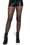 Barbed Wire Fishnet Tights (1 PACK 6 PIECES)