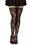 Bree Floral Lace Thigh High Stockings (1 PACK 6 PIECES)