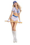 Sexy Slugger Baseball-Inspired Costume Set