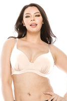 F Cup Extra Coverage Nude Bra