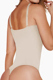 Women's Seamless Shapewear Thong Bodysuit, Tummy Control Body Shaper with High Compression, Adjustable Support, Invisible Under Clothing