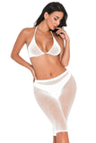 Sexy Two-Piece Rhinestone Set