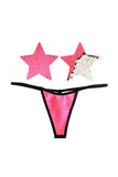 Color Changing Flip Pasties w Matching Panty