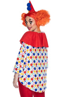 Clown Costume Poncho Set