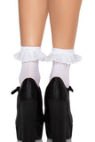 Lace Ruffle Nylon Anklet (1 PACK 6 PIECES)