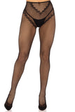 Karma Crotchless Fishnet Tights