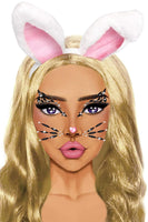 Animal Adhesive Face Jewels Sticker – Rhinestone Face & Body Gems for Kitty Costumes, Halloween, and Dress-Up