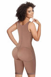 Mid compression seamless body shaper
